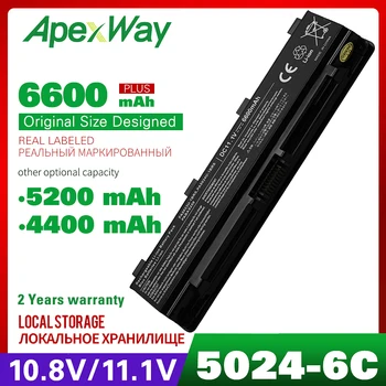 Apexway Nešiojamas Baterija TOSHIBA Satellite C800 C805 C840 C850 C855 C870 L800 L805 L830 L835 L840 L850 L855 PA5024U-1BRS