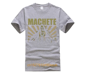 Apvalios Kaklo Short-Sleeve T-Shirt Viršų Mados T-Shirt Machete Danny Trejos Meksikos aktorius veiksmų marškinėliai