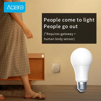 Aqara Smart Led Lemputės smart šviesos Zigbee Smart Nuotolinio Valdymo pulto Led Lempos, Šviesa Mijia Smart Home Mi home app aqara Homekit app