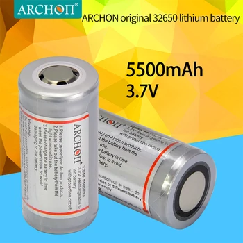 ARCHON originalus 5500mAh 3.7 v 32650 ličio baterija Įkraunama baterija ES MUMS plug 32650 baterijos įkroviklis, originali žibintuvėlis baterija