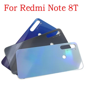 Atgal Baterijos Dangtelis Stiklo Xiaomi Redmi Pastaba 8T su Klijais