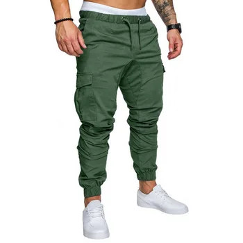 Atsitiktinis Vyrų Kelnės Hip-Hop Poilsiu Kelnes 2020 Vyrų Kelnių Vyrų Kietosios Multi-pocket Pants Homme Sweatpants Dropshipping