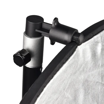 Atšvaitas fix gnybtus Fotografijos studijoje fone įrašus Ovalus reflektorius turėtojai foto aikštėje diffusor stabilizatorius lanksti, apkabos