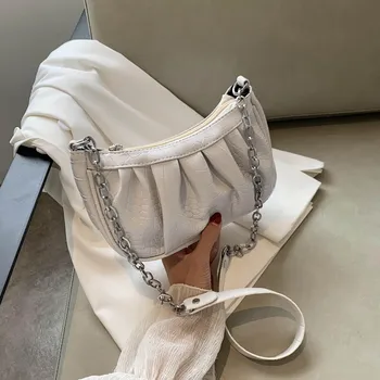 Aukštos kokybės dizainerio Rankinės ir piniginės Aukštos kokybės Odos mažų moterų pečių crossbody maišelį 2020 