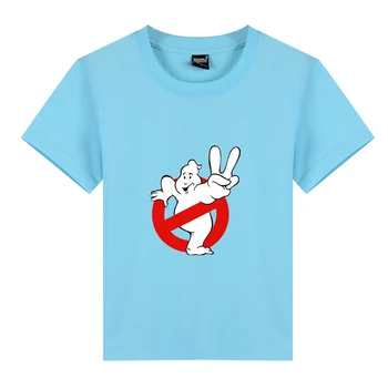 Aukštos kokybės Ghostbusters T-marškinėliai trumpomis Rankovėmis Viršūnes Tee TShirts Drabužių berniukas Vaikams