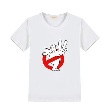 Aukštos kokybės Ghostbusters T-marškinėliai trumpomis Rankovėmis Viršūnes Tee TShirts Drabužių berniukas Vaikams