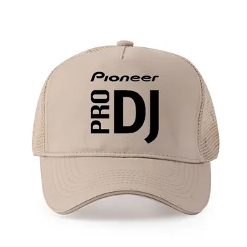 Aukštos kokybės grynos medvilnės Vyrų DJ stiliaus Pradininkas Logotipu Beisbolo kepuraitę Mados Stiliaus kepurė moterims