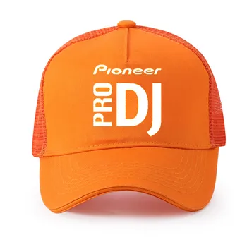 Aukštos kokybės grynos medvilnės Vyrų DJ stiliaus Pradininkas Logotipu Beisbolo kepuraitę Mados Stiliaus kepurė moterims