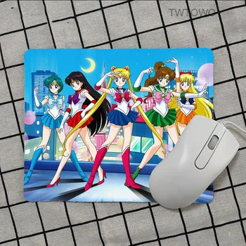 Aukščiausios Kokybės Anime Sailor Moon Guma Pelės Patvarus Darbalaukio Kilimėlis Populiariausi Didmeninė Žaidimų Padas Pelės