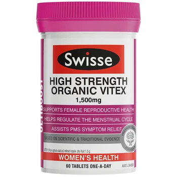 Australija Swisse Organinių Vitex Remti Moterų Moterų Reprodukcinės Sveikatos Menstruacinio Ciklo Reglamento PMS, Menopauzės Simptomų palengvinimo