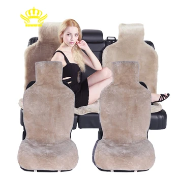 Australijos avikailio automobilių sėdynės apima universaliųjų automobilių sėdynės kilimėlis automobilio avikailio sėdynės padengti automobilio accesories, automobilių sėdynių užvalkalai 1set