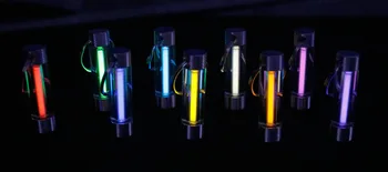 Automatinis Šviesos Tričio keychain Įrankis Dujų Lempos Raktų Žiedas gelbėjimo Avarinius Žiburius, Lauko Saugos ir Gelbėjimo Įrankiai