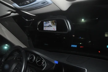 Automobilio Galinio vaizdo Kamera, skirta BMW 5 Serija E39 E60 E61 7 Serija E38 E65 E66 E67 E68 Belaidžio Atbulinės eigos Parkavimo Atsarginę Kamerą Veidrodis