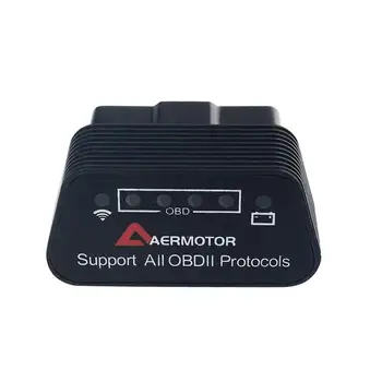 Automobilio Gedimas Detektorius Skaitytuvas Aermotor ELM327 WIFI OBD2 Parama Android Automobilių Diagnostikos Adapteris Tinka 