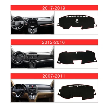 Automobilio prietaisų Skydelio Apima Kilimėlis Išvengti Šviesos Padas Saulės Pavėsyje, Kilimai Anti-slip Apdailos LHD Honda CRV CR-V, CR V 2007-2016 2017 m. 2018 m. 2019 m.