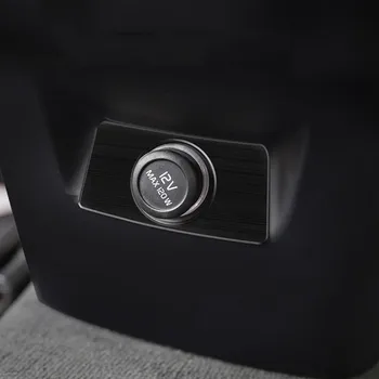 Automobilių Galinis Cigarečių Iighter Skydelio Apdaila Lipdukas Apdaila Volvo XC60 2018-20 Oro Kondicionavimo ir Ventiliacijos Rėmas Modifeid Priedai