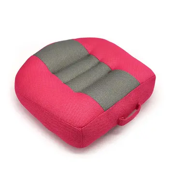 Automobilių Gilaus Pagalvėlės Sėdynės Aukštį Padidinti Kilimėlis Nešiojamų Kvėpuojantis Stiprintuvas Vairuotojo Sėdynė Pad Black/Rose Red 40x40x12cm