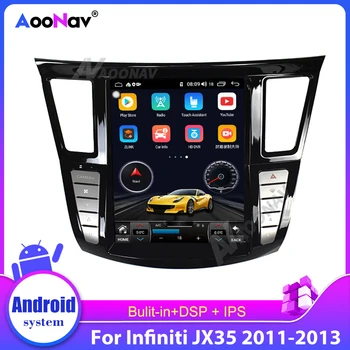 Automobilių tesla vertikalus ekranas, radijo multimedijos grotuvo Infiniti JX35 2011 m. 2012 m. 2013 m 2din 