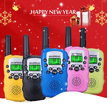 Baofeng BF T3 Walkie Talkie Vaikai 2vnt Comunicador distanza radijo per bambini 100-800M walkie-talkie regalo di natale di complean