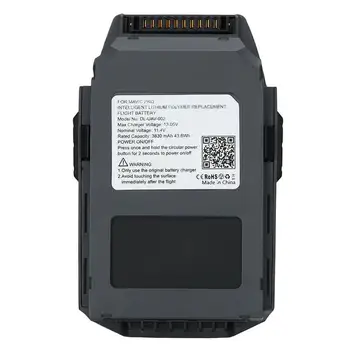 Baterija DJI Mavic Pro Protingas Skrydžio Baterija 3830 mAh 11.4 v Baterija