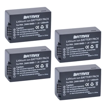 Batmax 1200mAh NT-BMB9 kamera Li-ion baterija Panasonic Lumix DMC-FZ40K,FZ45K, FZ47K,FZ48K,FZ60,FZ70,FZ100,FZ150
