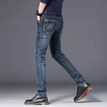 Batmo 2020 naują atvykimo aukštos kokybės atsitiktinis slim elastiniai džinsai vyrams ,vyriški pieštuku kelnes ,liesas džinsus vyrams Z002