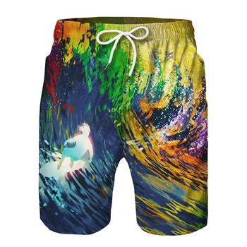 Berniukai Atsitiktinis Kelnės Kelio Ilgis Quick Dry Paplūdimio Plaukti Liemens Šortai Vaikams Berniukas Valdybos Šortai Paauglių Sportwear
