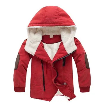 Berniukų striukė vaikams žiemos medvilnės outwear drabužius paauglių berniukas atsitiktinis striukė vaikas viršūnes drabužių 3-11 Y aktyvi kūdikių drabužiai.