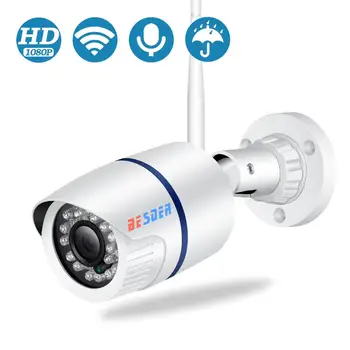 BESDER HD IP vaizdo Kamera 1080P 720P, 960P Kulka, Kamera 2MP, Objektyvo IR TL CCTV Saugumo kamerų Tinklas, Onvif P2P Judesio Aptinkamas XMEye Peržiūrėti