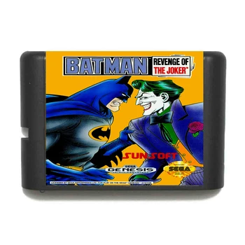Betmenas Keršto Joker, 16 bitų MD Žaidimo Kortelės Sega Mega Drive Genesis