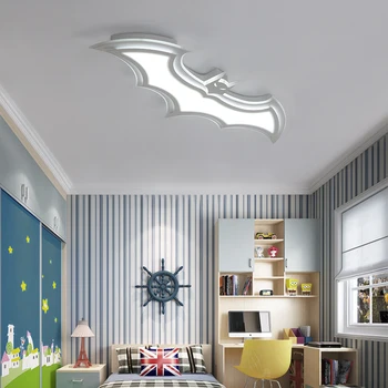 Betmenas led lubų šviesos, vaikų kambario, Miegamojo, balkono namų Dec AC85-265V akrilo modernios led lubų lempa childroom kambarys