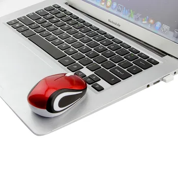 Bevielė Pelė 3D Mini USB Optinės Pelės 1600 DPI Mielas Mažas Kompiuteris Žaidimų Mause Su USB Imtuvas PC Notebook Laptop Vaikai