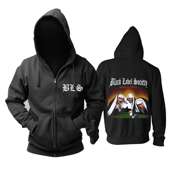 Bloodhoof Black Label Society trijulės hoodies vyrams