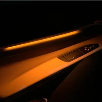 BMW 7 serijos dekoratyvinis auto aplinkos šviesos led juostelė automobilių yra f01/F02/F03/F04/G11/G12 paieška pilotu lengvųjų automobilių reikmenys