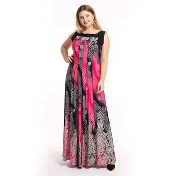 Bohemijos Moterų Vasaros Suknelės, Plius Dydis Maxi Paplūdimio Suknelės Laisvas Ilgas Berankovis Suknelė Puoštas Grindų Ilgio Suknelės