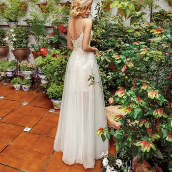Boho Stiliaus, Baltos spalvos Suknelė Vasaros Moterims Gėlių Nėrinių Aplikacija Šalis Suknelės Stebėjimo-line Diržas Moters Drabužius Jurken 2019