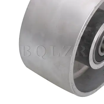 BQLZR Sidabro Aliuminio 125mm Dia Diržo Šlifuoklis Stebėjimo Varantys už Diržo Sander