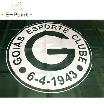 Brazilija Goias Esporte Clube 3ft*5ft (90*150cm) Dydis Kalėdų Dekoracijas Namų Vėliavos Banner B Tipo Dovanos