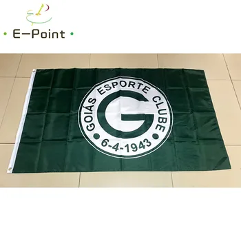 Brazilija Goias Esporte Clube 3ft*5ft (90*150cm) Dydis Kalėdų Dekoracijas Namų Vėliavos Banner B Tipo Dovanos