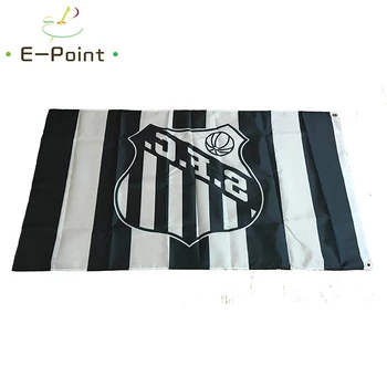 Brazilija, Santos Futebol Clube FC 3ft*5ft (90*150cm) Dydis Kalėdų Dekoracijas Namų Vėliavos Banner B Tipo Dovanos