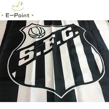 Brazilija, Santos Futebol Clube FC 3ft*5ft (90*150cm) Dydis Kalėdų Dekoracijas Namų Vėliavos Banner B Tipo Dovanos