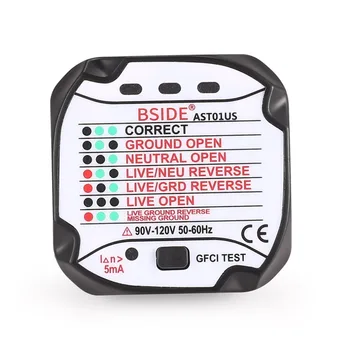 BSIDE AVD06 Ne-susisiekite su Dual Mode AC Didelio tikslumo Įtampos Detektorius Testeris 12V-1000V Pen voltmetras Lizdas Testeris AST01