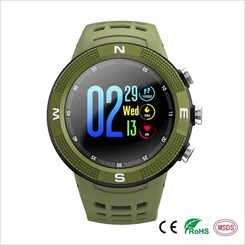 BT 4.2 Smart Žiūrėti F18 Lauko Sporto Smartwatch Skambinkite Pranešimą Priminimas Širdies ritmo IP68 vandeniui GPS vietos Nustatymo, kompaso žiūrėti