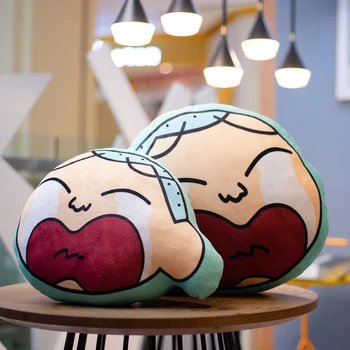 Candice guo! mielas pliušinis žaislas animacinių filmų Crayon Shin chan juokingi posakiai galvos pagalvėlės minkštos sofos pagalvę gimtadienio, Kalėdų dovana 1pc