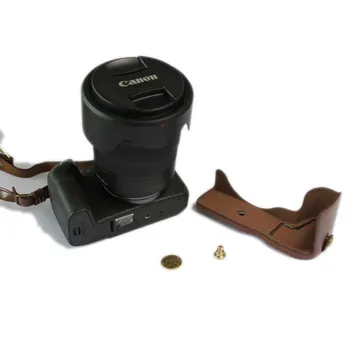 Canon EOS RP(24-105mm)Rinkinys Kelionės Fotoaparato Krepšys case logic PU Odos Padengti Vidaus flocking apsaugos kameros