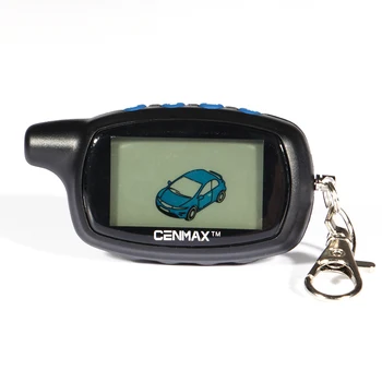 CENMAX ST-7A rusijos LCD nuotolinio valdymo CENMAX ST7A 7A LCD pultelio automobilio nuotolinio 2-way automobilių signalizacijos sistemos