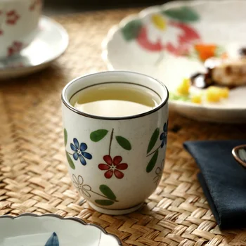CHANSHOVA Tradicinės Kinų Stiliaus Handpainted 200ml Keramikos Teacup Kinijos Porceliano Mažų ir Didelių Kavos puodelio, puodelis H044