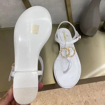 CHAREI 2020 metų vasaros želė batai, sandalai su kniedėmis rožinė šviesi lakinės odos patogus ne slydimo dizainas