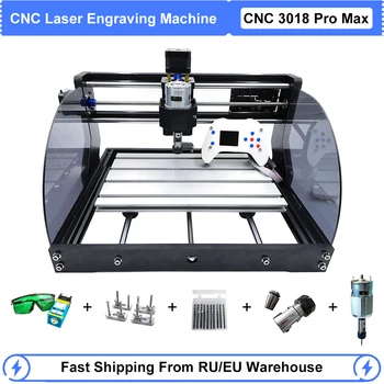 CNC 3018 Pro Max Laser Cutting machine Medienos CNC Router GRBL 