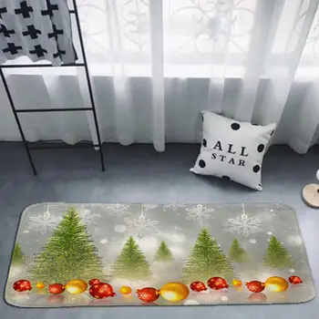 Creative 3D Spausdinimo Kalėdų Kilimėlis Prieškambario Kilimai ir Kilimėliai, Miegamojo Kambarį, kiliminė danga, Virtuvės, Vonios Anti-Slydimo Kilimėliai